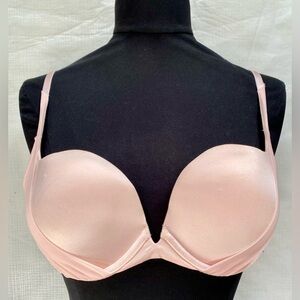 Victoria’s Secret New 34C NWT pink beige padded demi underwire bra
